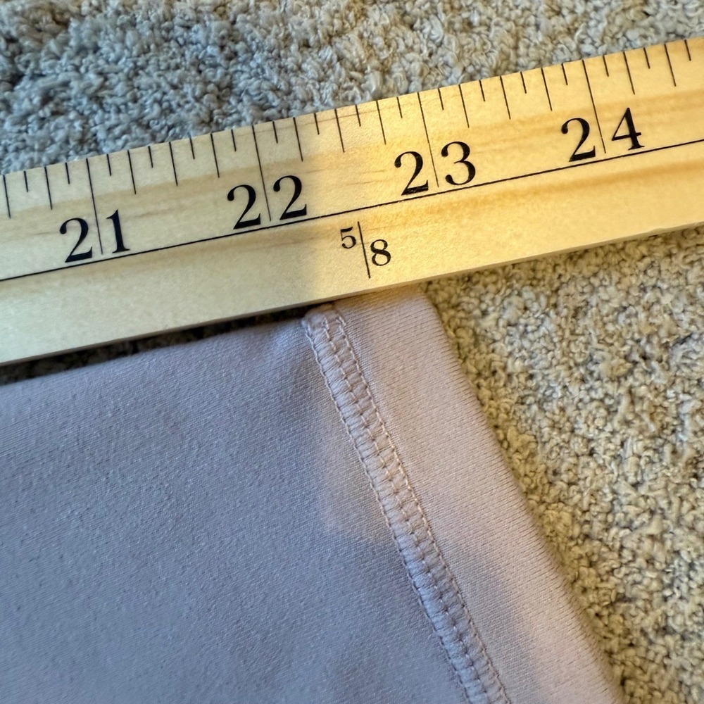 Z by Zella Womens Mauve Taupe High Waist Pocket 7/8 Leggings Size Medium RN58665 - Picture 7 of 7